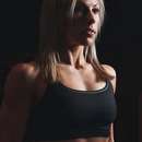 Lesbian Fitness Freak with Sporty Body in Chatham